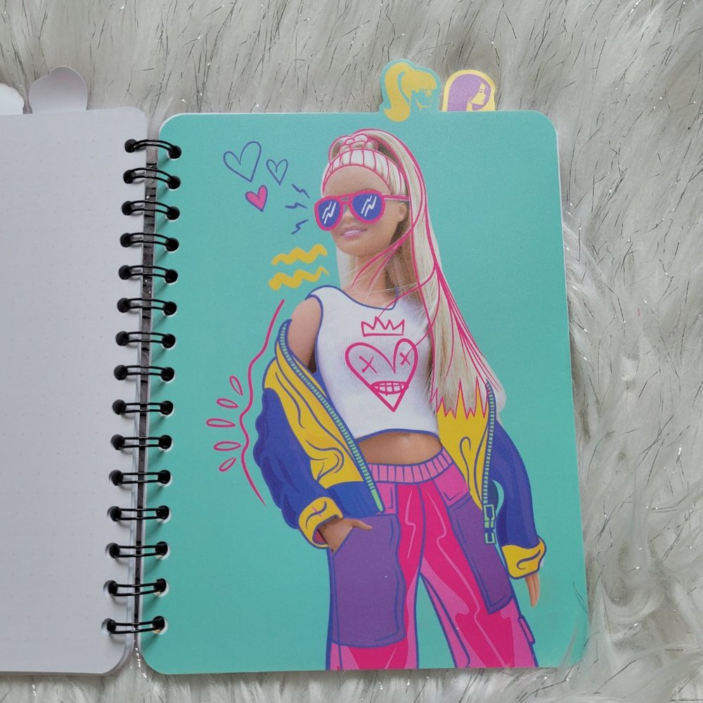 Barbie Tabbed Notebook - Picture 7 of 9